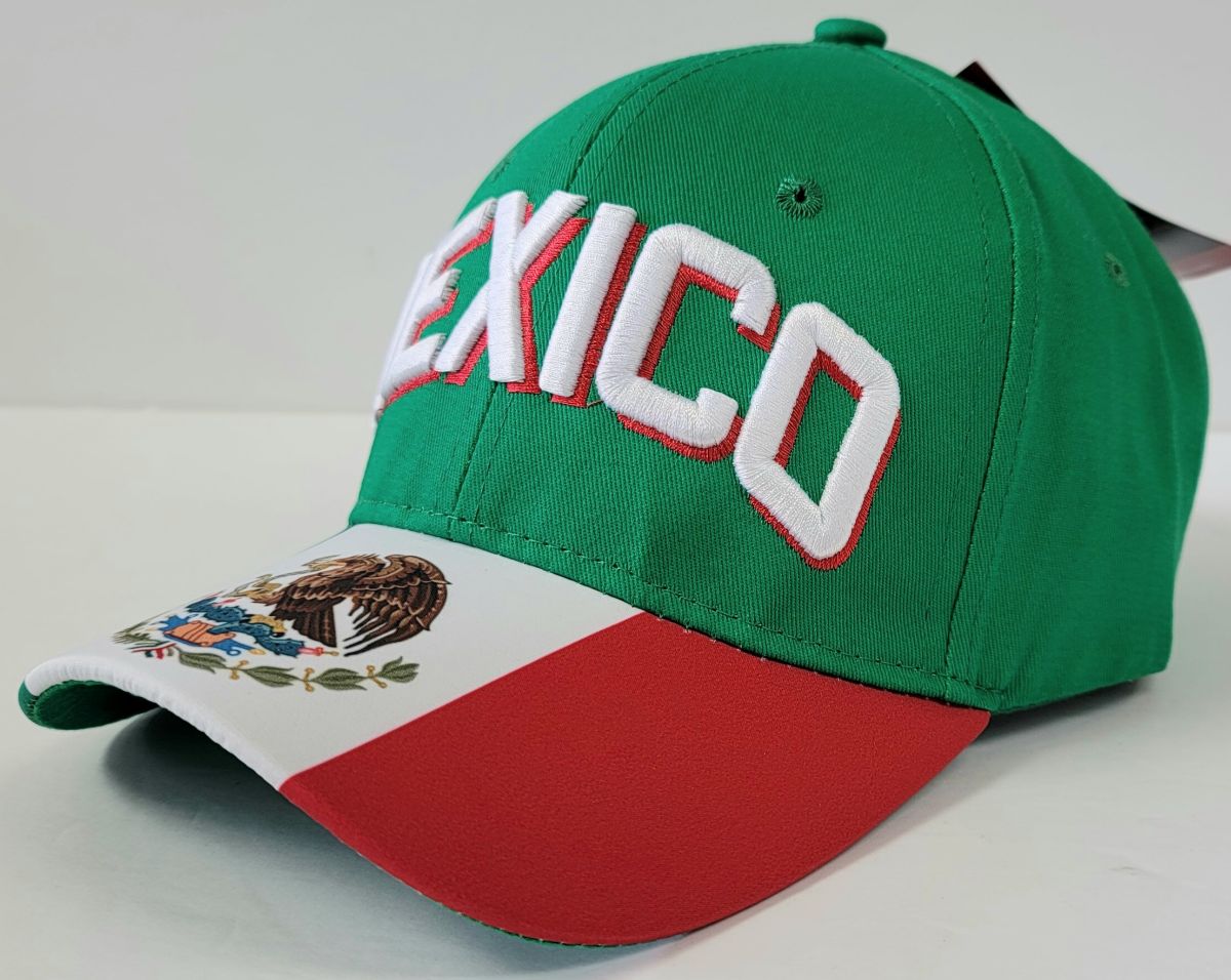Soccer National Flag Logo cap - MEXICO OSFA 1901MEX - Cap