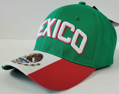 Soccer National Flag Logo cap - MEXICO OSFA 1901MEX - Cap