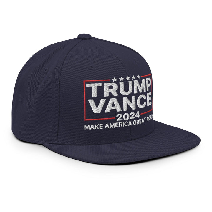 2024 MAGA Flat Bill Brim Snapback Hat