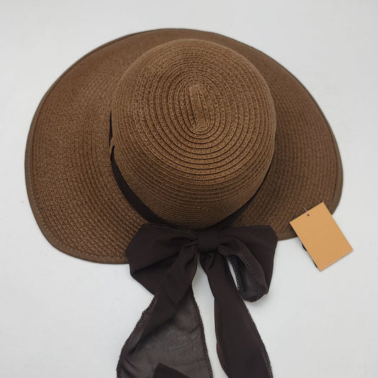 Floppy Hat - Bowknot Multi-Coloured Adjustable