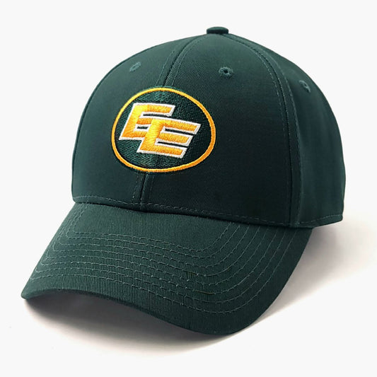 Edmonton Elks Cap - Basic Alternative Logo Green Adjustable - OSFA - CFL