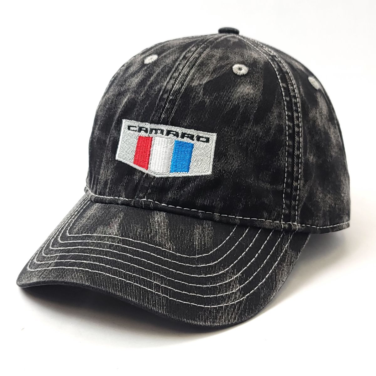 Auto Cap - Chevy CAMARO Distressed Black Adjustable - OSFA