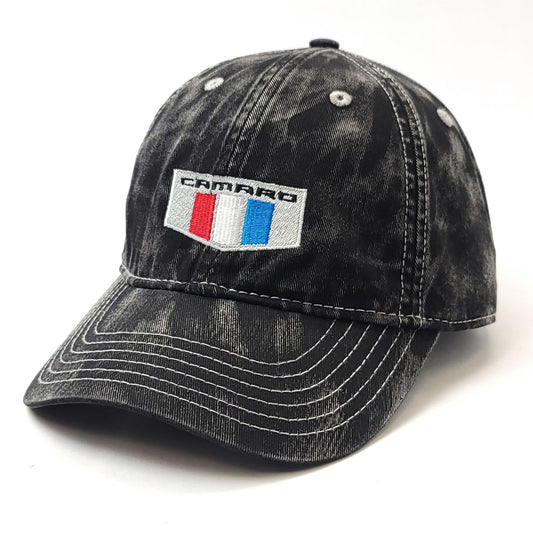 Auto Cap - Chevy CAMARO Distressed Black Adjustable - OSFA