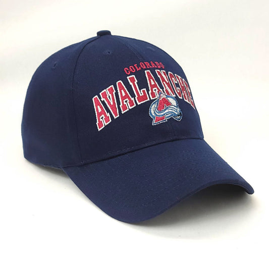 Colorado Avalanche - Basic Arched logo Navy Adjustable - OSFA - NHL Cap