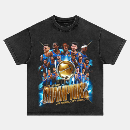 2025 OKCTHUNDER CHAMPIONSHIP VINTAGE CLOTHES V2