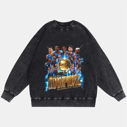 2025 OKCTHUNDER CHAMPIONSHIP VINTAGE CLOTHES V2