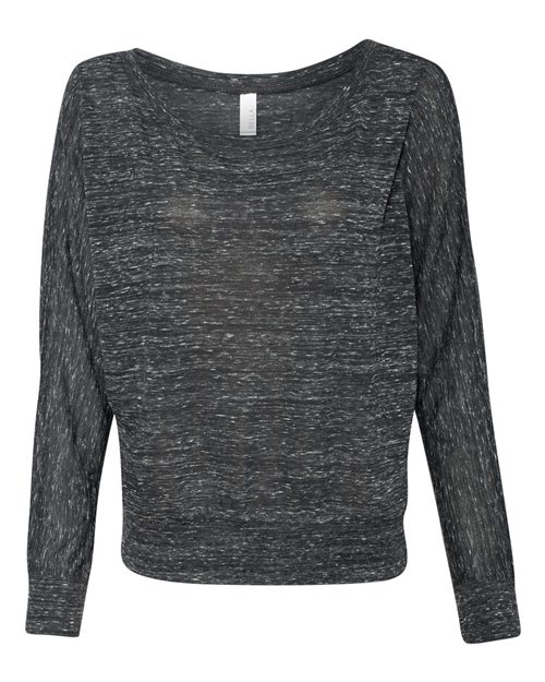 Women’s Flowy Off Shoulder Long Sleeve Tee -