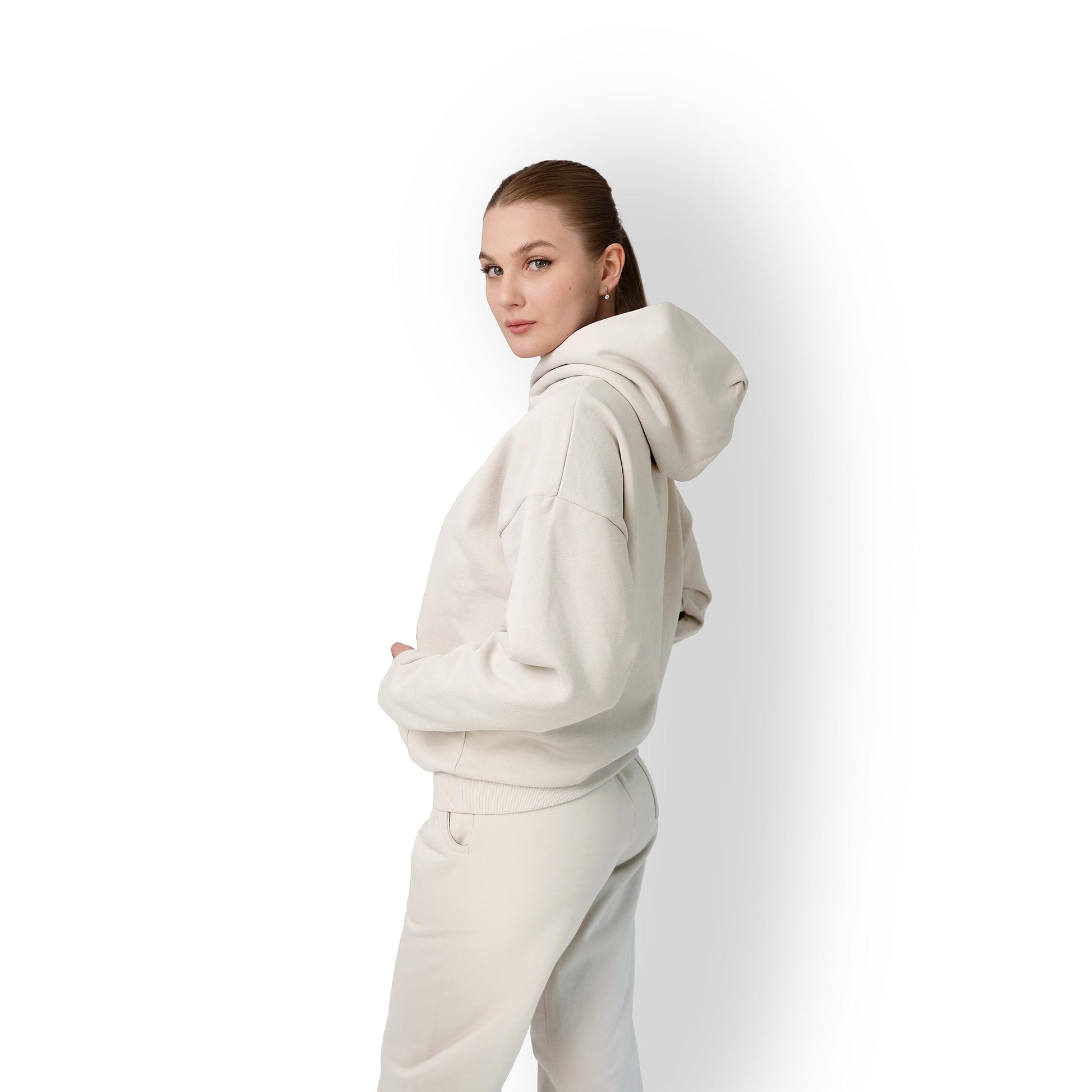 HERO-2050 MAX Unisex Blank Hoodie - Icy Rock