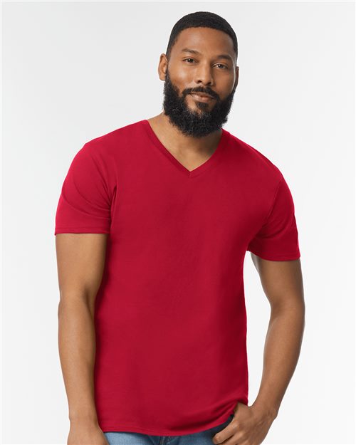 Unisex Softstyle® V-Neck T-Shirt -  - 2116