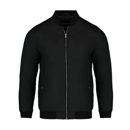 L02130 - Crosswind - Men’s Bomber Jacket - Black / S - Lightweight