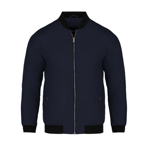 L02130 - Crosswind - Men’s Bomber Jacket - Navy / S - Lightweight