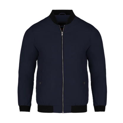 L02130 - Crosswind - Men’s Bomber Jacket - Navy / S - Lightweight