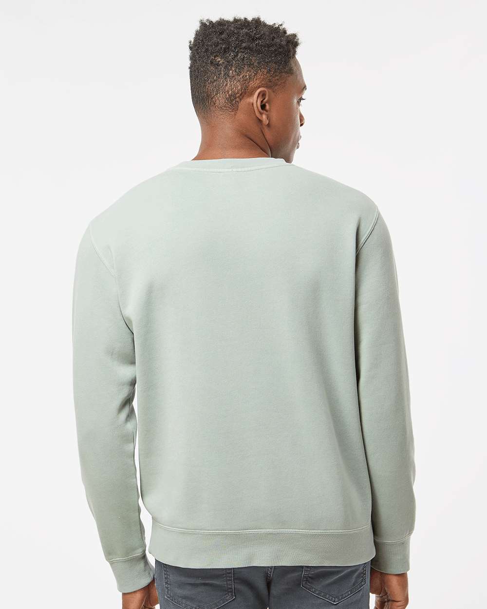 Independent Trading Co. Midweight Pigment-Dyed Crewneck Sweatshirt PRM3500