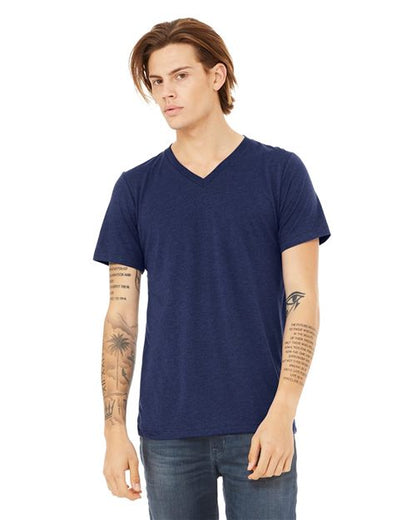 Unisex Triblend V-Neck Tee -  - 2212