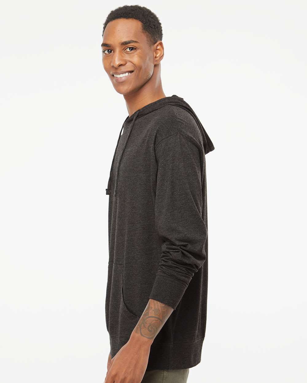 Independent Trading Co. Lightweight Hooded Pullover T-Shirt SS150J