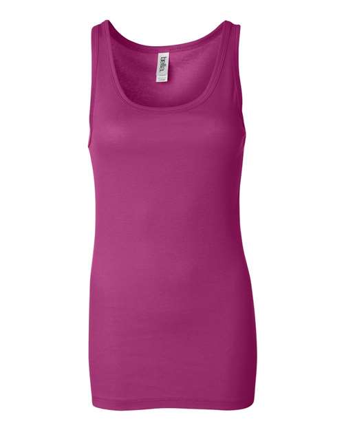 Women's Sheer Mini Rib Tank