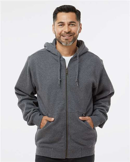 Men's Crossfire Heavyweight Power Fleece Hooded Jacket with Thermal Lining -  - 1050