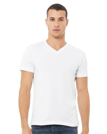 Unisex Jersey V-Neck Tee -  - 24