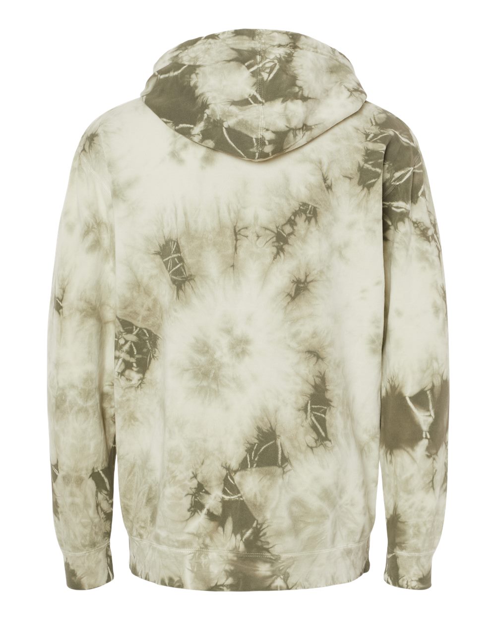 Independent Trading Co. Midweight Tie-Dyed Hooded Sweatshirt PRM4500TD