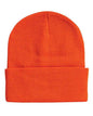 12" Solid Cuffed Beanie -  - 1411