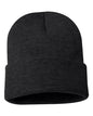 12" Solid Cuffed Beanie -  - 1411