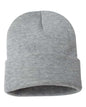 12" Solid Cuffed Beanie -  - 1411