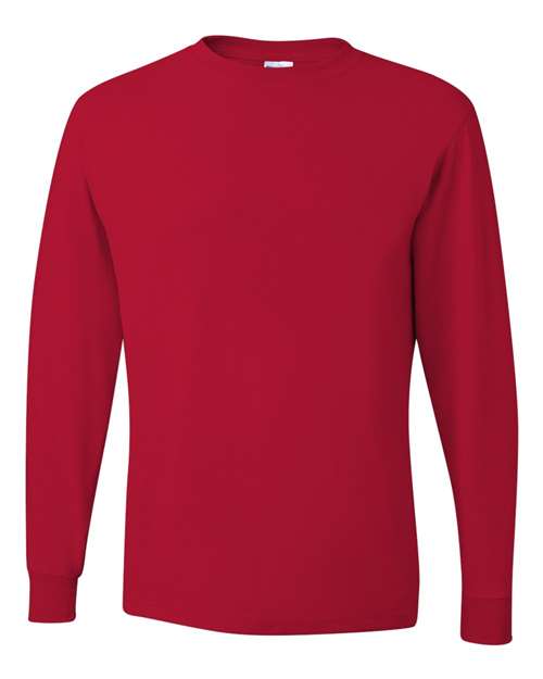 Dri-Power® Long Sleeve 50/50 T-Shirt - True Red