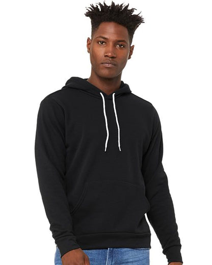 Unisex Sponge Fleece Hoodie Sweatshirt - Ash -  - 2768
