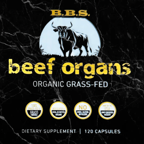 Grass-Fed Beef Organ Capsules