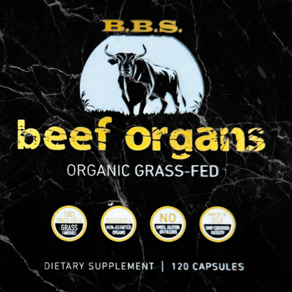 Grass-Fed Beef Organ Capsules