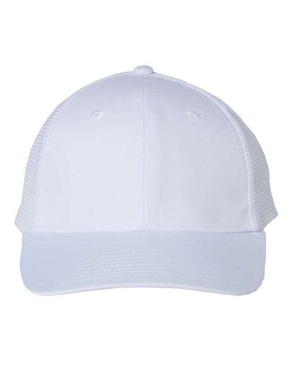 Mesh-Back Twill Trucker Cap -  - 458