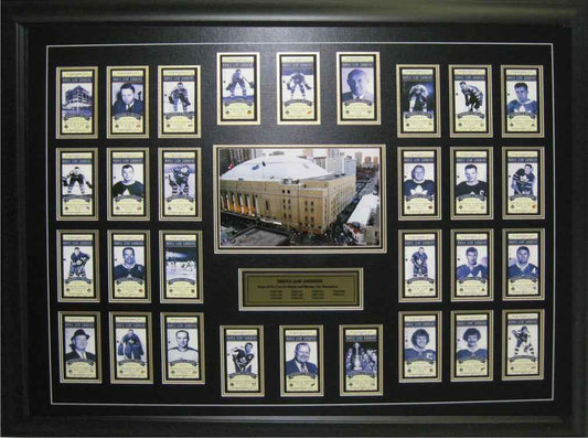 Toronto Maple Leafs Framed 8x12" Maple Leafs Garden Photo with Final Season Tickets & Plate