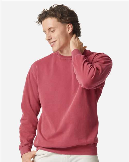 Unisex Garment-Dyed Crewneck Sweatshirt -  - 1610