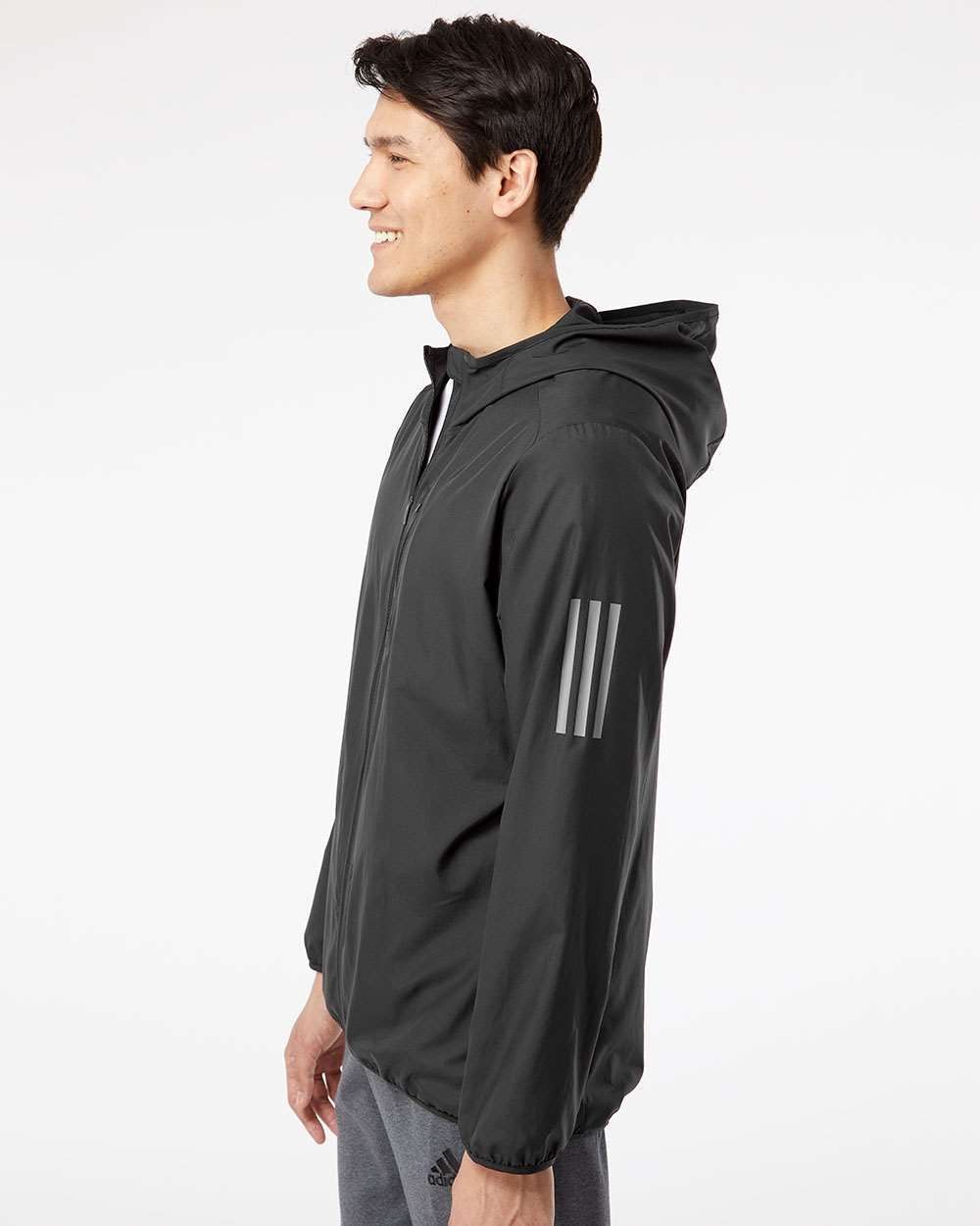 Adidas Hooded Full-Zip Windbreaker A524