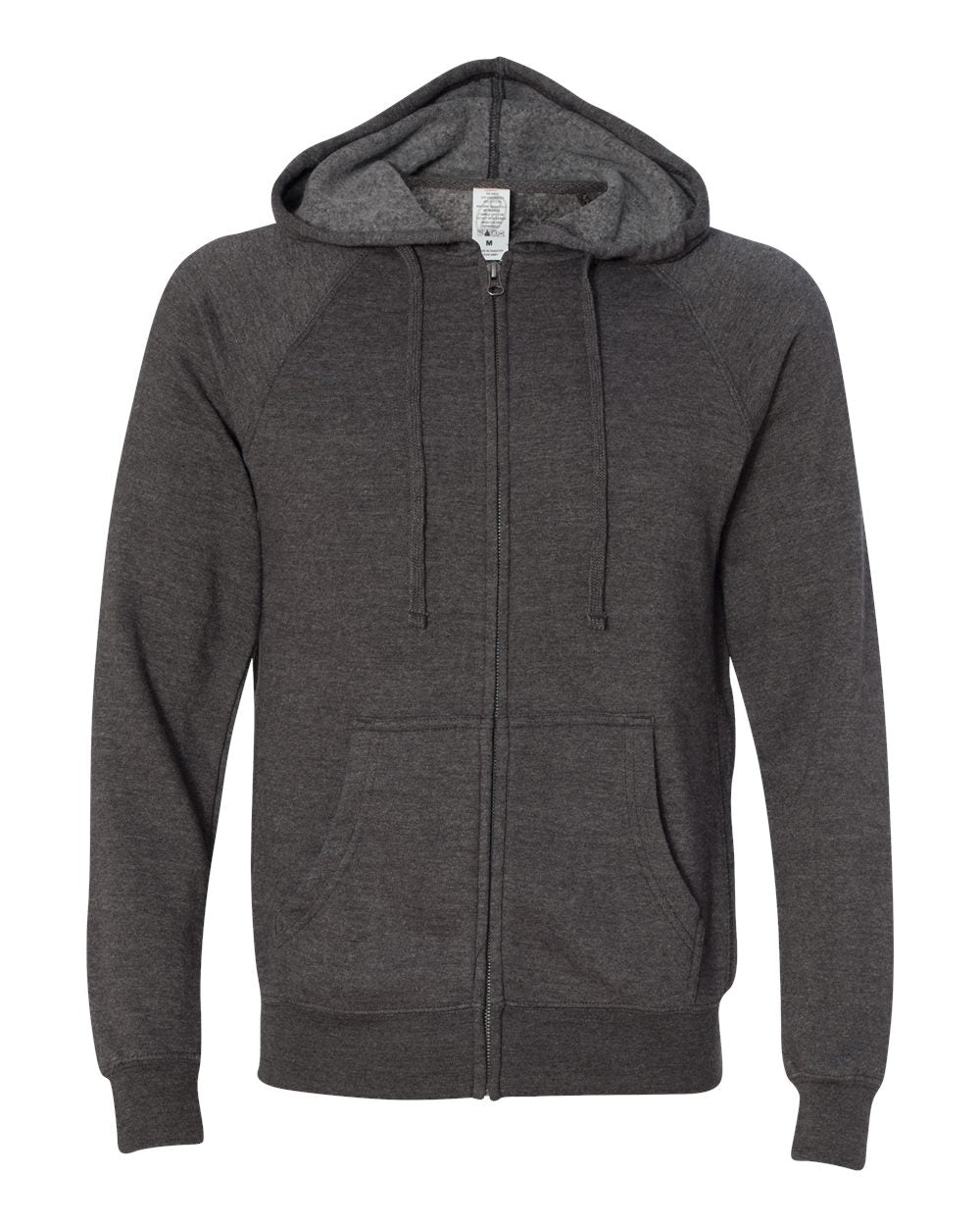 Independent Trading Co. Special Blend Raglan Full-Zip Hooded Sweatshirt PRM33SBZ