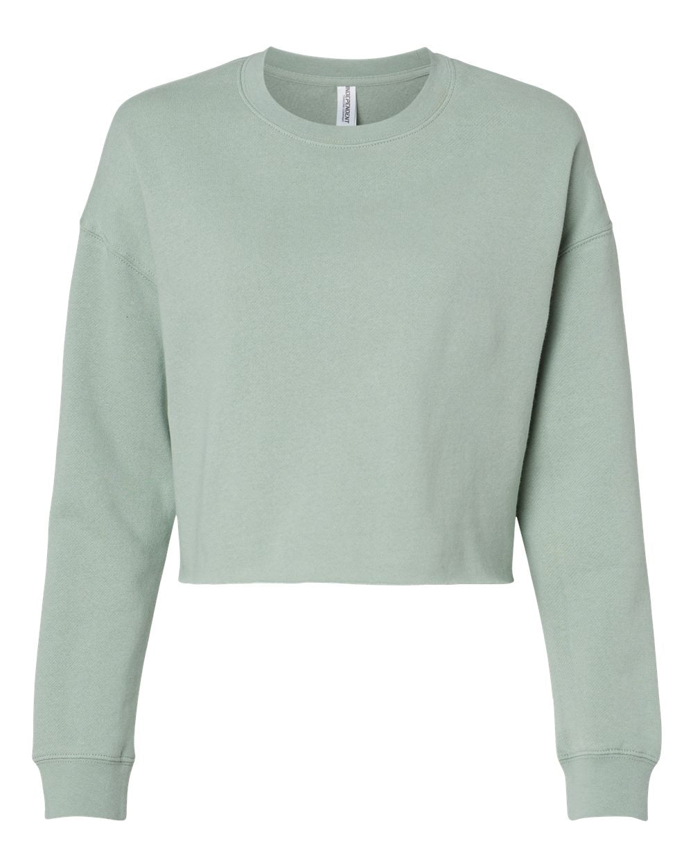 Independent Trading Co. Women's Lightweight Crop Crewneck Sweatshirt AFX24CRP