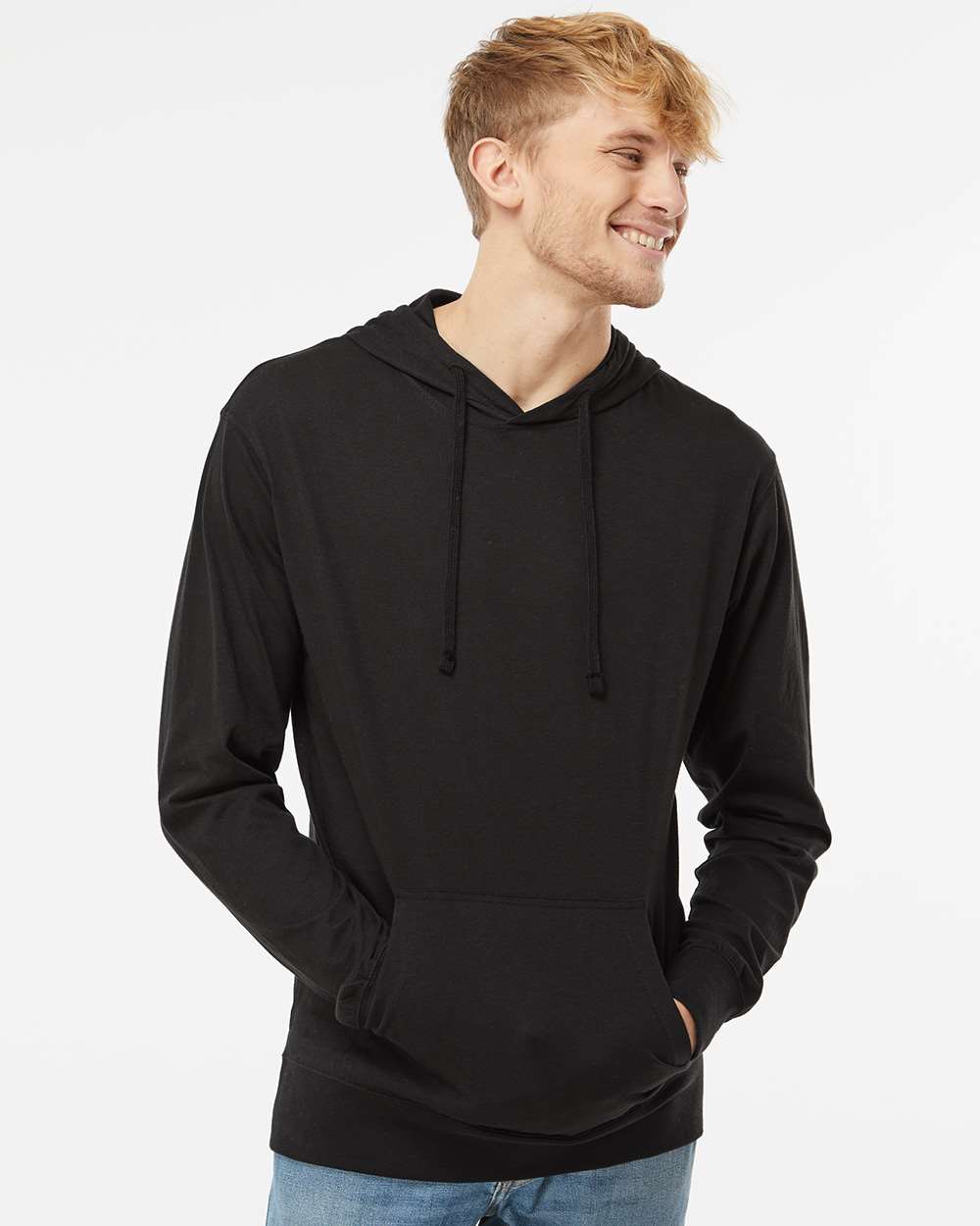 Independent Trading Co. Lightweight Hooded Pullover T-Shirt SS150J