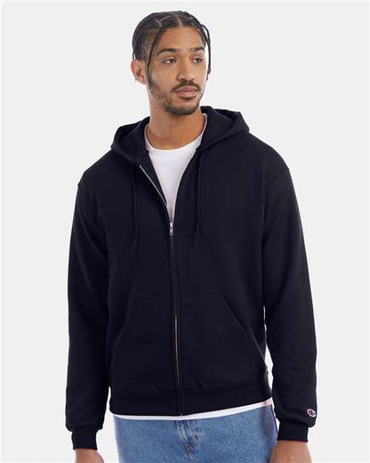 Unisex Powerblend® Full-Zip Hooded Sweatshirt -  - 1756