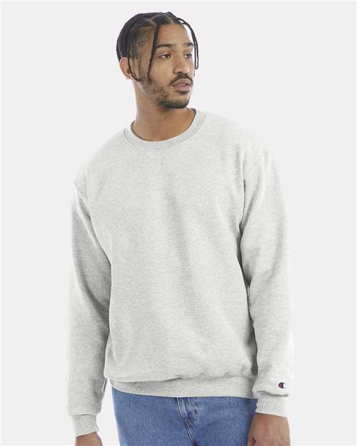 Unisex Powerblend® Crewneck Sweatshirt - Silver Grey -  - 1758