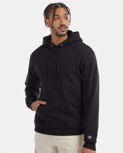 Unisex Powerblend® Hooded Sweatshirt - Black -  - 1757