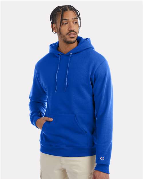 Unisex Powerblend® Hooded Sweatshirt - Royal Blue -  - 1757