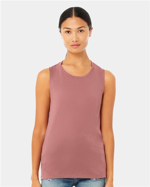 Women's Flowy Scoop Muscle Tank -  - 3092 - Toronto Screen Printing- Color