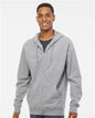 Unisex Midweight Full-Zip Hooded Sweatshirt -  - 1829