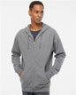 Unisex Midweight Full-Zip Hooded Sweatshirt -  - 1829