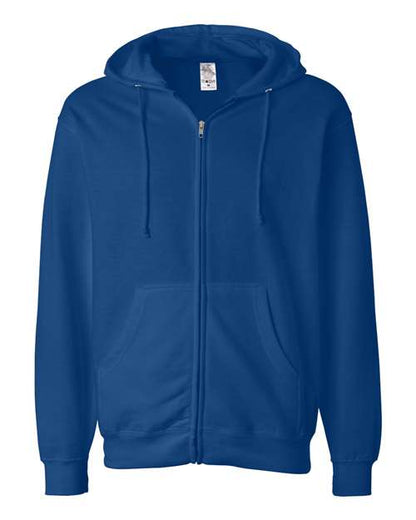 Unisex Midweight Full-Zip Hooded Sweatshirt -  - 1829