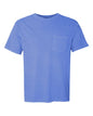 Unisex Garment-Dyed Heavyweight Pocket T-Shirt - Flo Blue -  - 1963