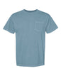 Unisex Garment-Dyed Heavyweight Pocket T-Shirt - Ice Blue -  - 1963