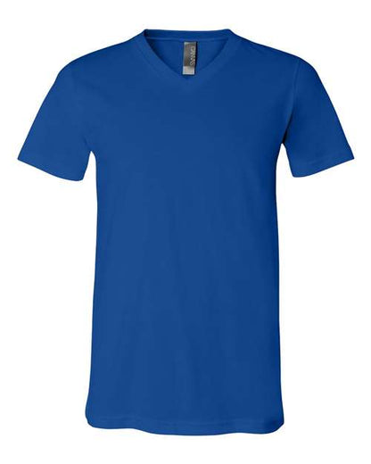 Unisex Jersey V-Neck Tee -  - 24