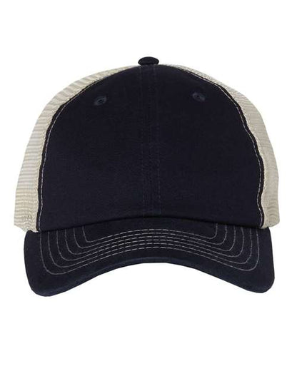Contrast-Stitch Mesh-Back Cap -  - 2002