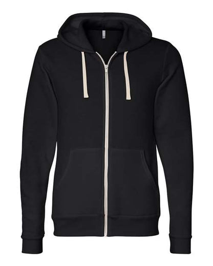 Unisex Triblend Sponge Fleece Full-Zip Hoodie Sweatshirt -  - 2010